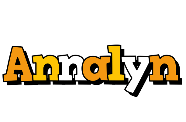 Annalyn cartoon logo
