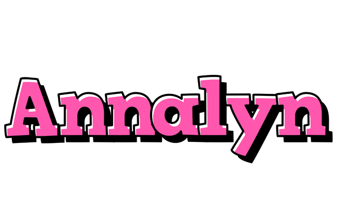 Annalyn girlish logo