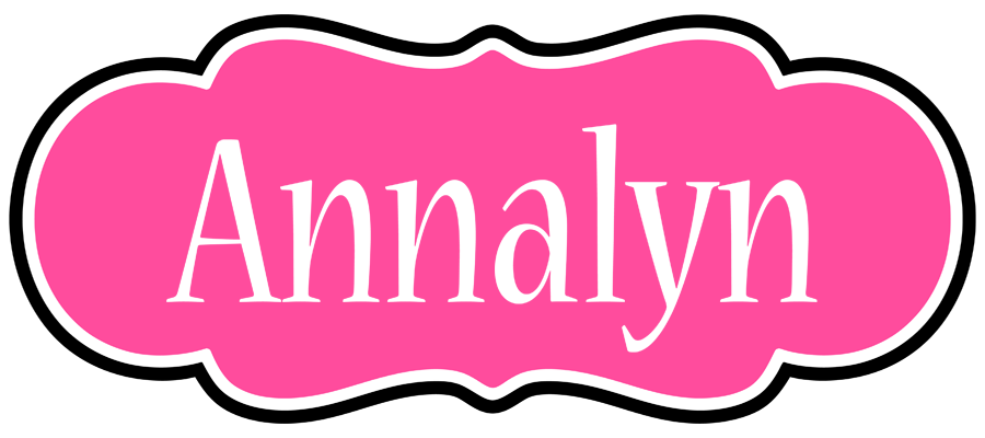 Annalyn invitation logo