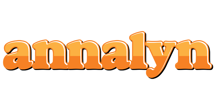 Annalyn orange logo