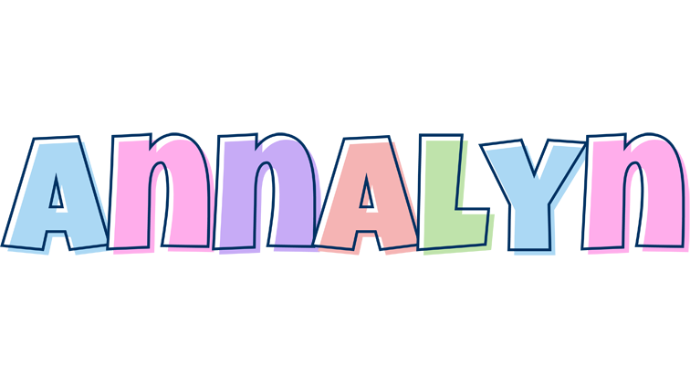 Annalyn pastel logo