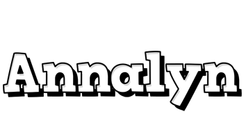 Annalyn snowing logo