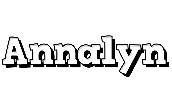 Annalyn snowing logo