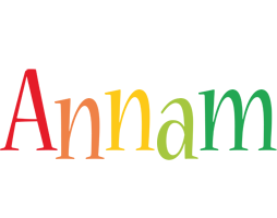 Annam birthday logo