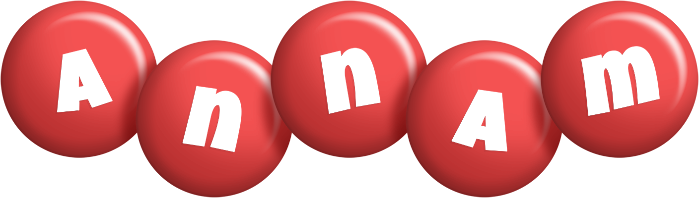 Annam candy-red logo