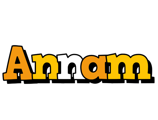 Annam cartoon logo