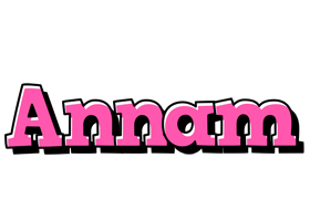 Annam girlish logo