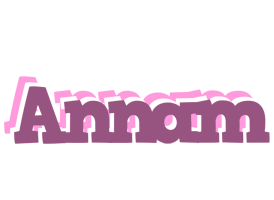 Annam relaxing logo