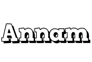 Annam snowing logo