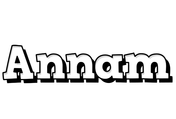 Annam snowing logo