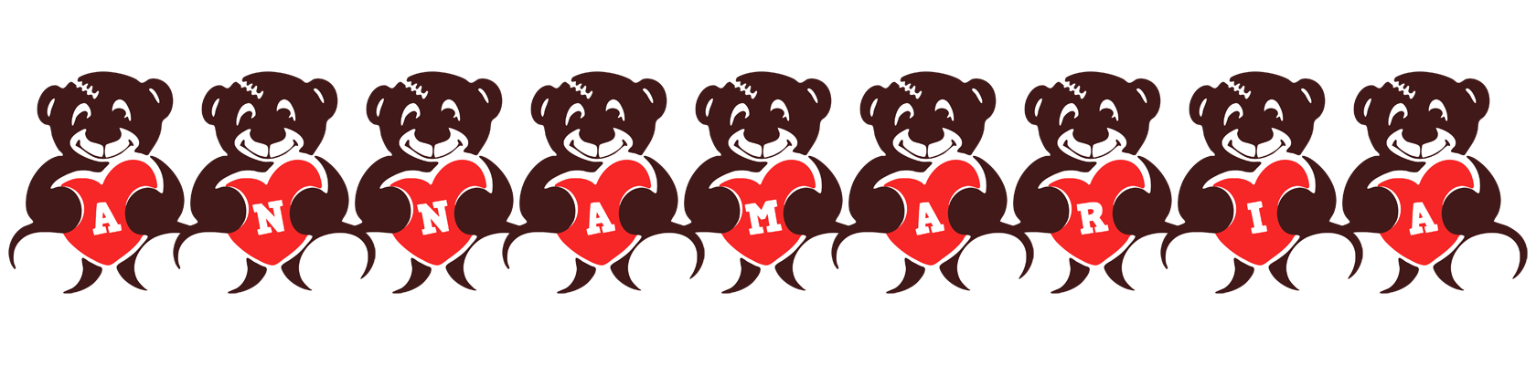 Annamaria bear logo