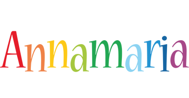 Annamaria birthday logo