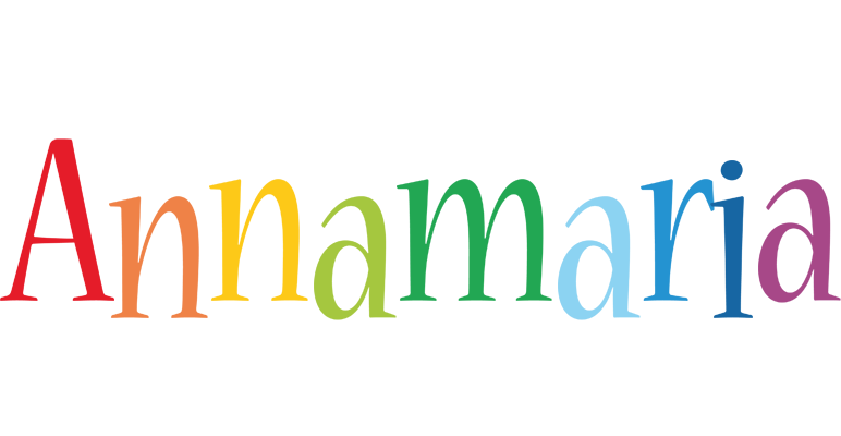 Annamaria birthday logo