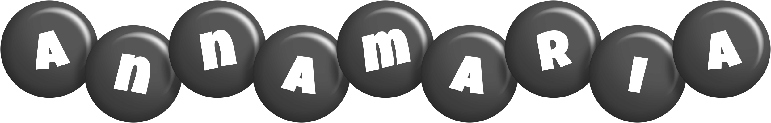 Annamaria candy-black logo