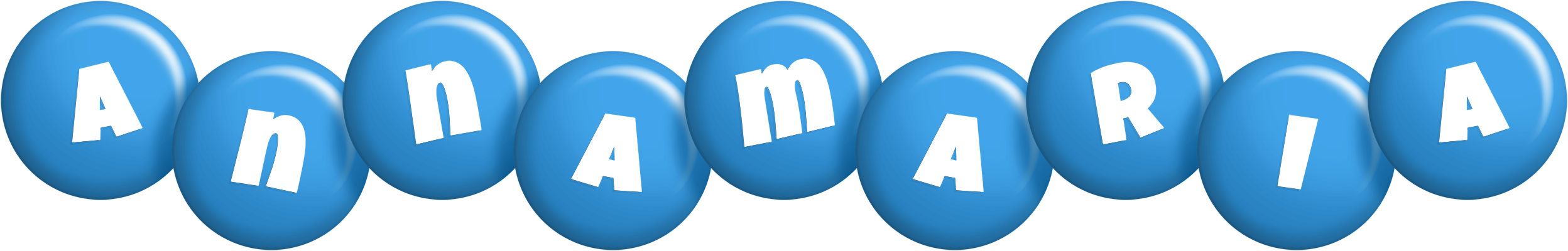 Annamaria candy-blue logo