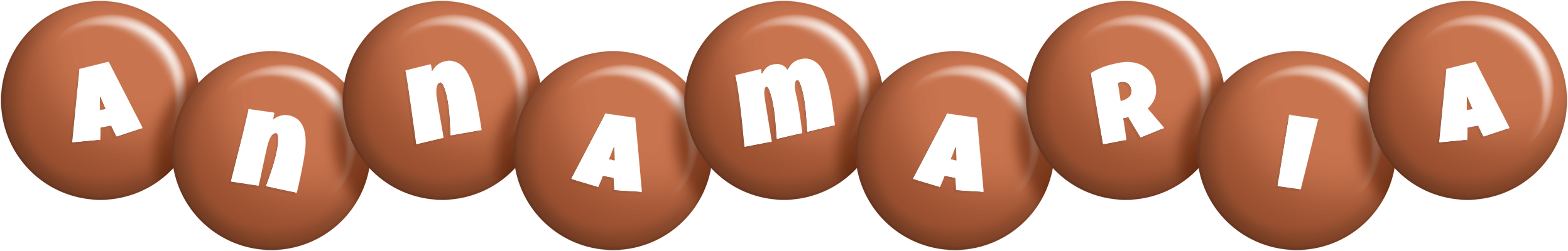 Annamaria candy-brown logo