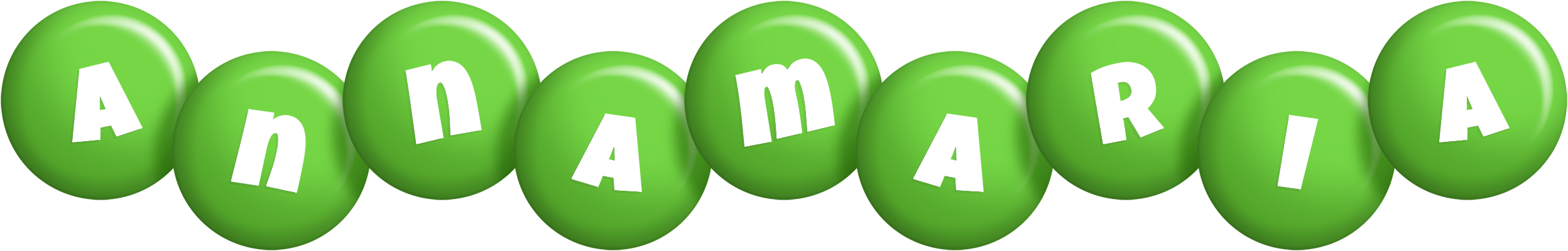 Annamaria candy-green logo