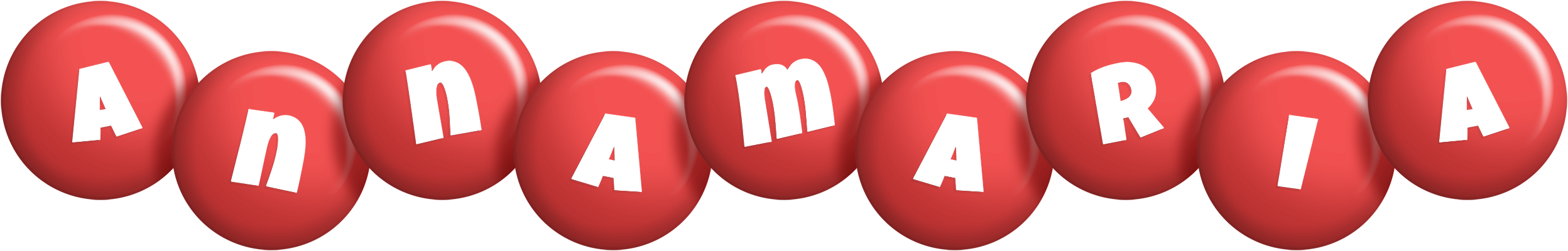 Annamaria candy-red logo