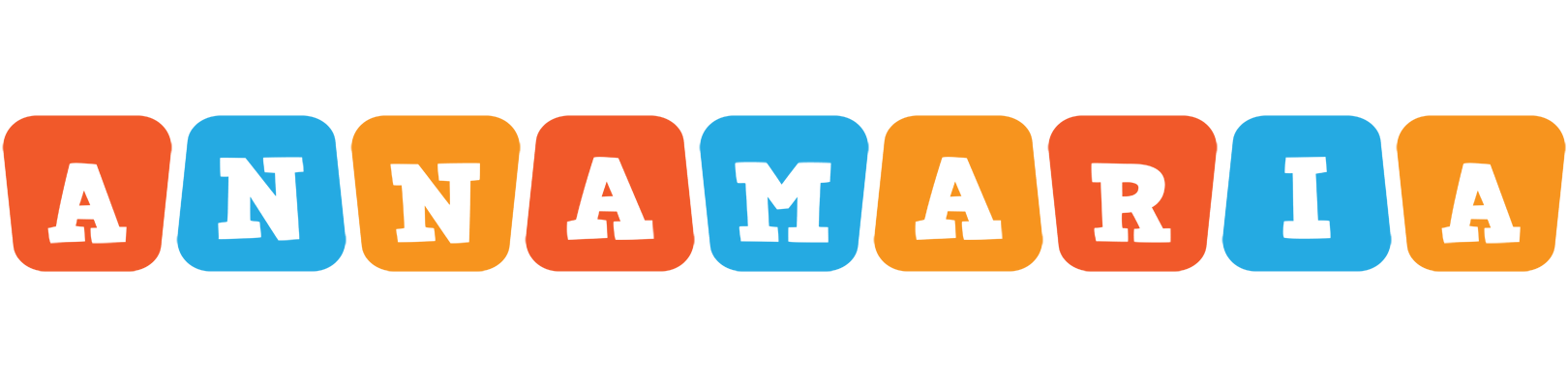 Annamaria comics logo
