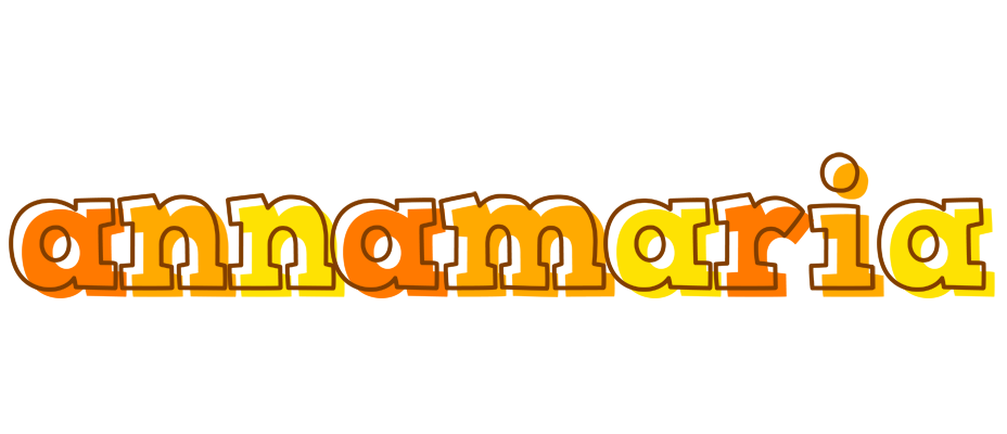 Annamaria desert logo