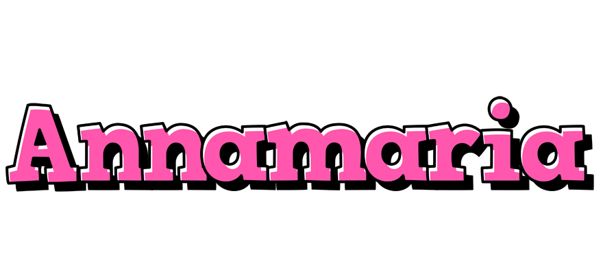 Annamaria girlish logo