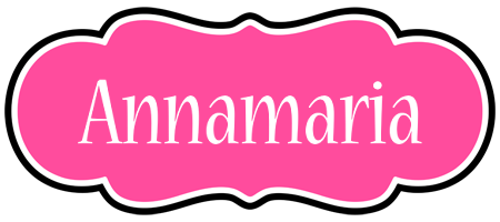 Annamaria invitation logo