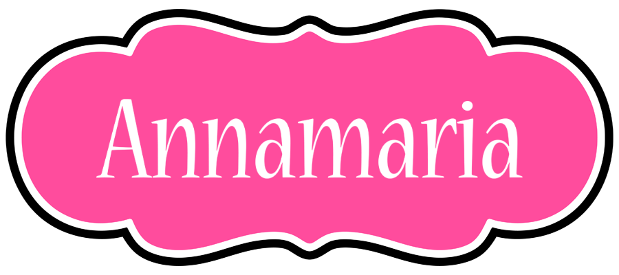 Annamaria invitation logo