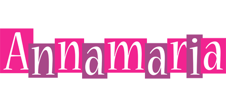 Annamaria whine logo