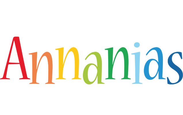Annanias birthday logo