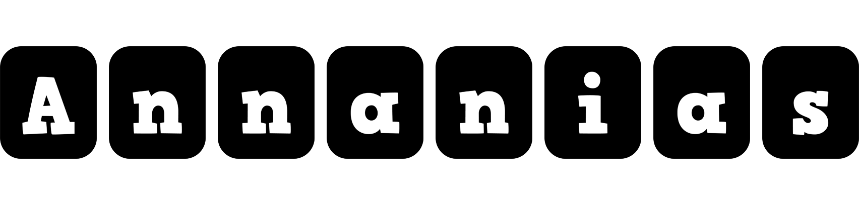 Annanias box logo