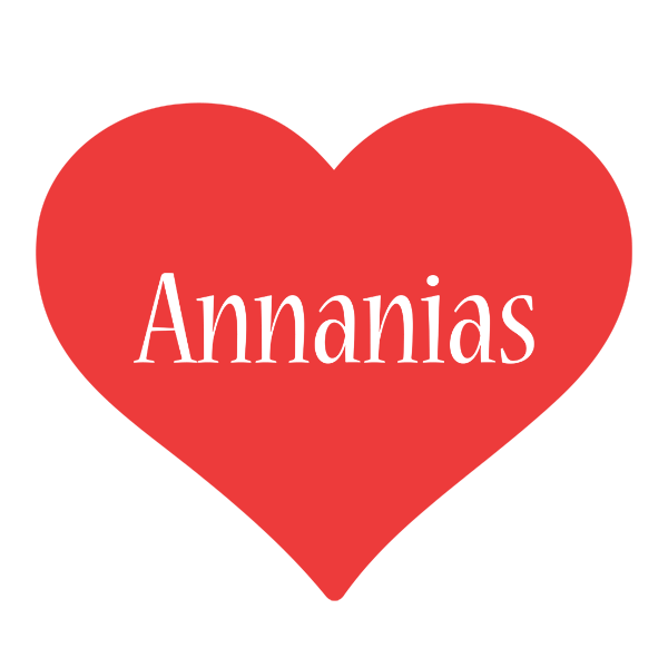 Annanias love logo