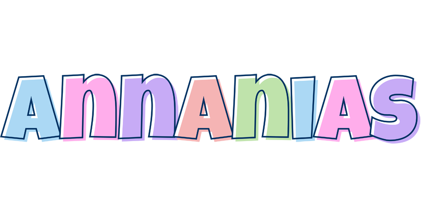 Annanias pastel logo