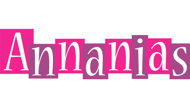 Annanias whine logo