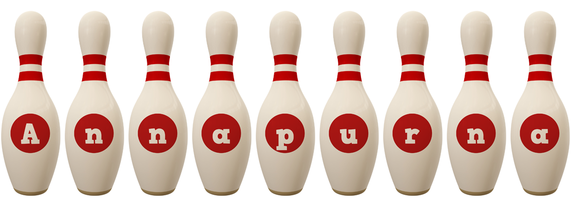 Annapurna bowling-pin logo