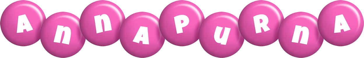 Annapurna candy-pink logo