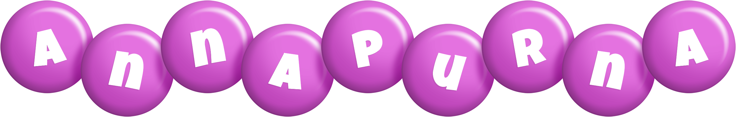 Annapurna candy-purple logo