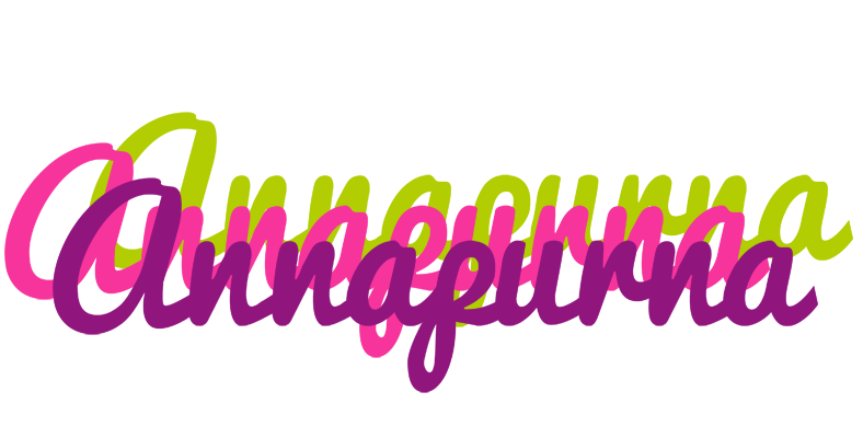 Annapurna flowers logo