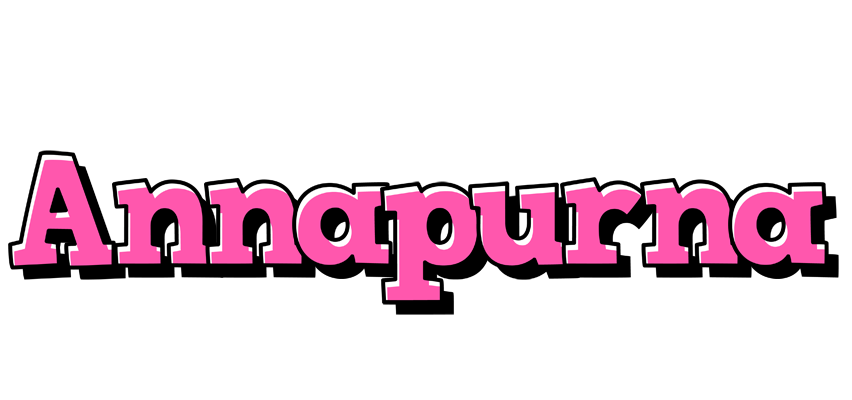 Annapurna girlish logo