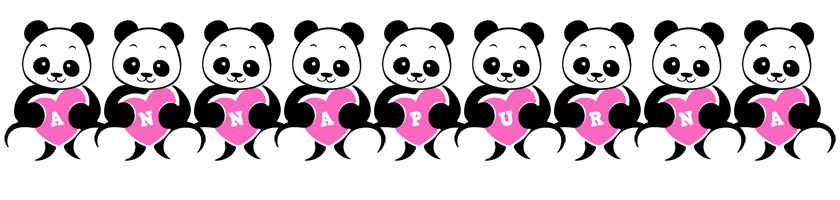 Annapurna love-panda logo