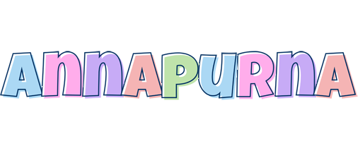 Annapurna pastel logo