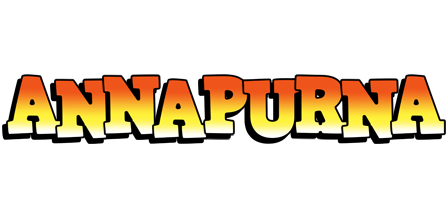Annapurna sunset logo