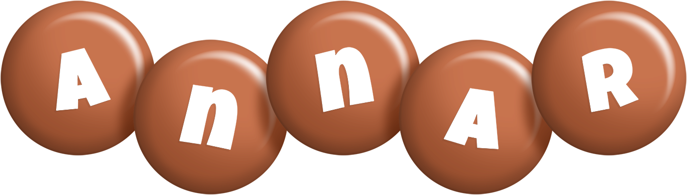 Annar candy-brown logo