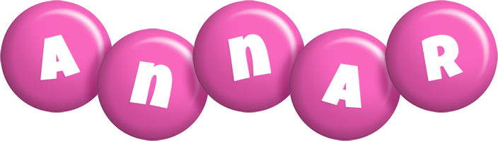 Annar candy-pink logo