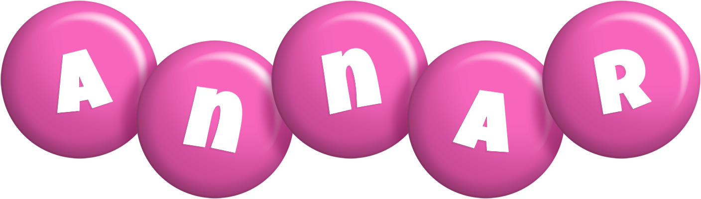 Annar candy-pink logo