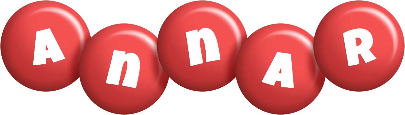 Annar candy-red logo