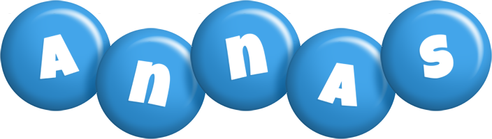 Annas candy-blue logo