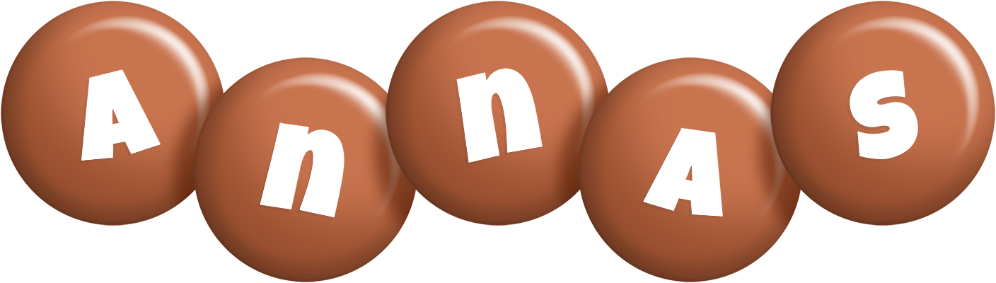 Annas candy-brown logo
