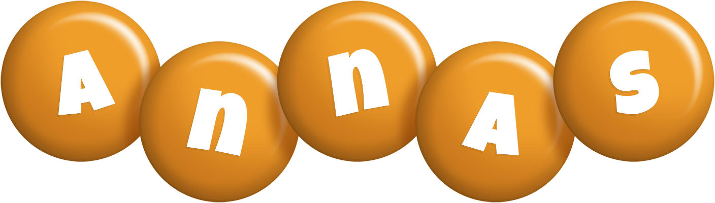 Annas candy-orange logo
