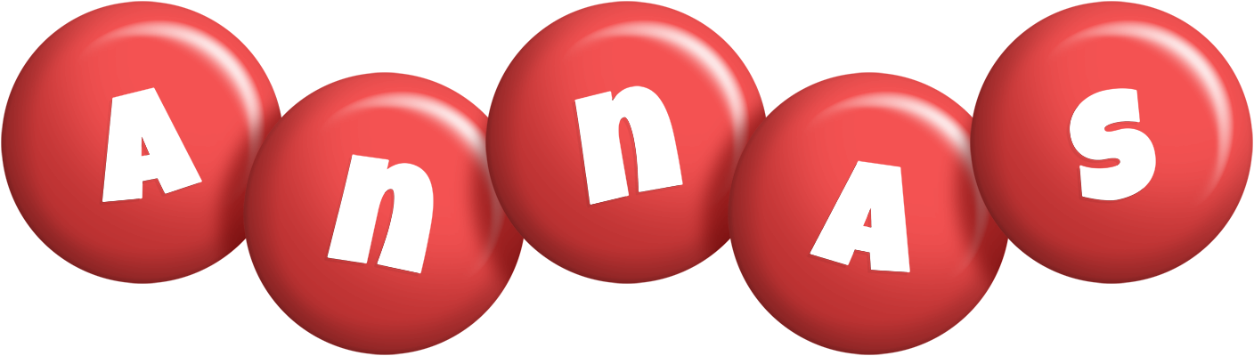 Annas candy-red logo