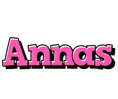 Annas girlish logo